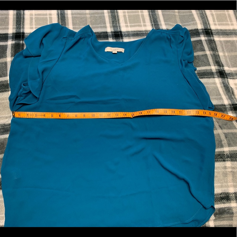 Teal blouse - Picture 6 of 6